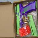 Toy Gun with Automatic Reloading Rebound Shell Ejecting and Soft Foam Blaster, Ideal for Shooting Games, Education Model Toys, Gift for Kids Boys Girls
