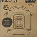 Instant Pot Duo Plus 9-in-1 Multicooker, Pressure Cooker, Slow Cook, Rice Maker, Steamer, Sauté, Yogurt, Warmer & Sterilizer, Includes App With Over 800 Recipes, Stainless Steel, 6 Quarts