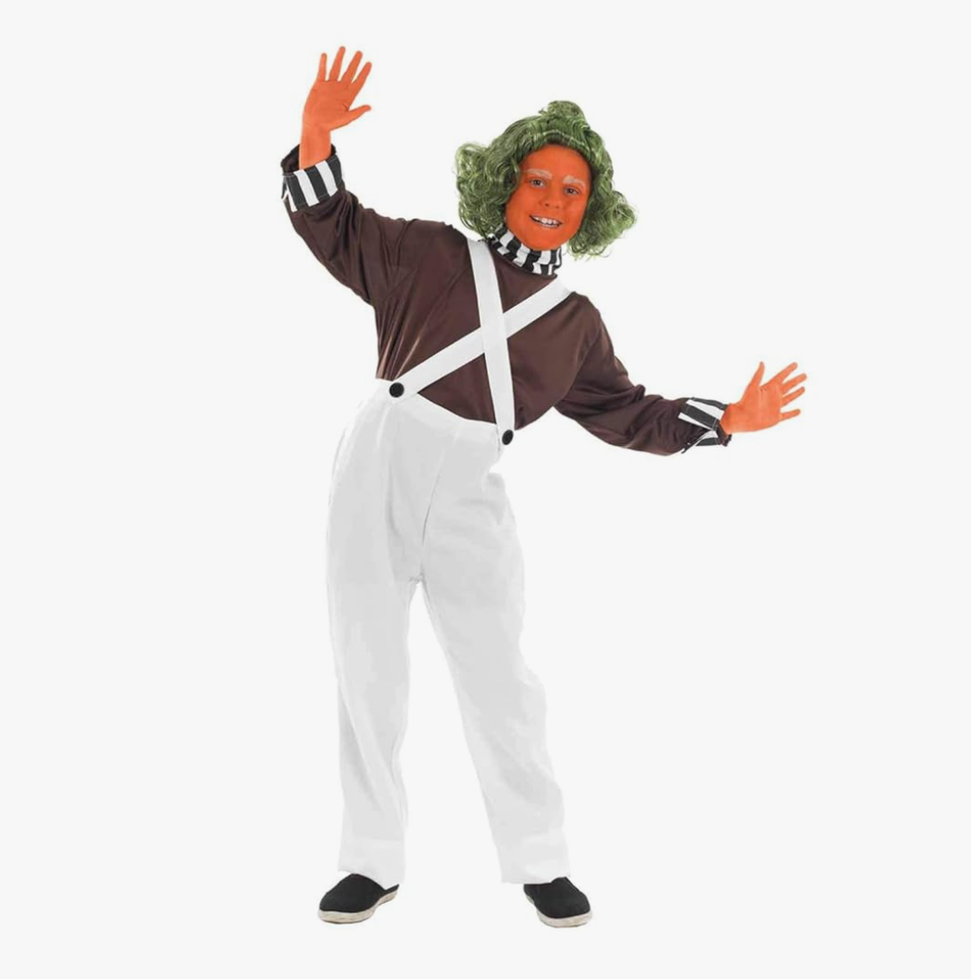 Fun Shack Kids Chocolate Factory Worker Costume - Boys Chocolate Factory Book Character Costume - Plus Size