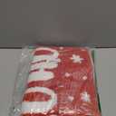 Duraaamo Christmas Bath Mat, Christmas Bathroom Decor Non Slip Absorbent Washable Xmas Bath Rugs for Xmas Holiday Home Bathroom Decor, 20 x 32 Inch(Red,Ho Ho)