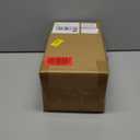 Citylife 1.3 QT 10 Pack Small Storage Bins Plastic Storage Container Stackable Box with Lids for Organizing, Clear White