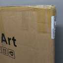 Framed Black and White Abstract Canvas Wall Art, Large Modern Art Prints Paintings Artwork for Walls, Minimalist Gray Pictures for Living Room Bedroom Dining Room Office Bathroom Wall Decor 24x36 In