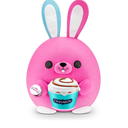 ZURU Snackles (Cinnabon Bunny Super Sized 14 inch Plush by ZURU, Ultra Soft Plush, Collectible Plush with Real Licensed Brands, Stuffed Animal