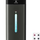 Humidifiers Large Room Bedroom with 7 Colors Light, 2.1Gal(8L) 3 Speed Quiet Ultrasonic Cool Mist Humidifier with 360 Nozzle, Humidity Setting, Timer,Aroma Box for Home Plant Baby Yoga Sleep (Gray)