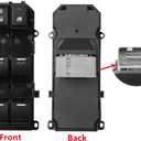 Power Window Door Switch for 2008-2015 Honda Pilot EX EX-L / 2009-2014 Acura TSX 35750-SZA-A31