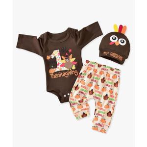 MINIFEIKO Baby Holiday Outfit