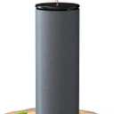 Cooper Bliss Waterless Diffuser for Essential Oils, Pure Aroma Zero Water, Cordless 10-hr Battery Operated Oil Diffuser Machine, Adjustable Scent & Timer, Ambient Light, 100% Bio-Fiber Wood (Grey)