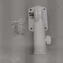 Valley Forge Flag Position 1" White Powder Coated Aluminum Flag Pole Bracket 1 Pack