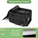Speaker Carrying Bag with Thickened Sponge for Compact 12" Speaker Cabinets; Heavy-Duty Fits QSC K12, Yamaha DXR12 and more (IT-TOTE12), Black