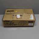 BDK PolyPro Car Seat Covers Full Set in Reverse Charcoal, Front and Rear Split Bench Seat Covers for Cars, Easy to Install Car Seats Cover Set and Accessories for Auto Trucks SUV - Reverse Charcoal