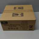 KOMUEE 4 Piece Glass Measuring Cups Set, 5 Oz, 1-Cup, 2-Cup, 4-Cup Liquid Measuring Cups with Lids for Kitchen, Freezer and Microwave Safe