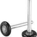 30 PCS Nylon Rollers, Black 6200Bearing Garage Door Rollers, Smooth Rollers Silent Design for Garage Door, Industrial Equipment Rollers (30PCS 1.8Inch)