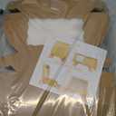 100pcs 7x4.3x2 Inches White Cookies Boxes with Window, Perfect for Cookies, Strawberries, Macarons, Truffles, Charcuterie, and More (Brown)