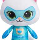 Disney Junior Super Kitties 6.5-inch Small Plush Stuffed Animal, Bitsy, Kitten, Easter Basket Fillers, Gifts, Presents, Kids Toys for Ages 2 Up by Just Play