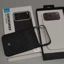 BENKS for iPhone 17 Pro Max Case, Compatible with Magsafe, ArmorGrid ArmorAir Ultra Slim & Lightweight Minimalist Case Built with Dupont Kevlar, Obsidian Black