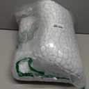 Memory Foam Side Sleeper Pillow for Neck and Shoulder Painf,Cervical Support,Queen Size Cooling Contour Pillow with Dual-Height, Orthopedic Ergonomic for Side, Back, Stomach Sleeper (Blue)