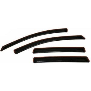 in-Channel Smoke Window Visors Sun Vent Rain Guard Fits (Acrylic) ISWVSVRGFF2FE
