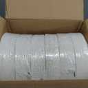 AJM Packaging PP9GRAWH Paper Plates, 9-Inch Diameter, White, 100/Pack, 12 Packs/Carton