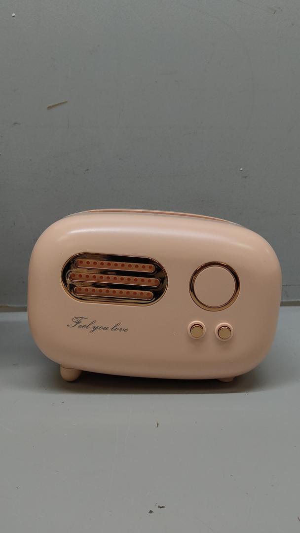 Retro Radio Shape Tissue Cover Box, Practical and Cute for Kitchen,Bathroom Vanity Countertops, Bedroom Dressers,Night Stands, Desks and Tables, Creative Gift (Retro Radio Pink)