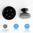 2PCS Cast Iron Scrubber Cleaner, Chainmail Scrubber for Cast Iron Pan Skillet, Dish Scouring Pad, 316 Stainless Steel Brush/Scraper for Metal Skillet Scrubbing, Wok, Dutch Oven Cleaning Kit - Thick