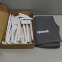 Outdoor Dog Cot Bed Tool-Free Assembly - Elevated Raised Dog Bed for Medium Pets, 35x25 Inch