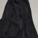 Wander Agio Womens Warm Winter Infinity Scarves Set Blanket Scarf Pure Color (Black)