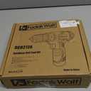 FADAKWALT Cordless Drill Set,12V Power Drill Set with Battery and Charger, Electric Driver/Drill Bits, 3/8'' Keyless Chuck,21+1 Torque Setting, 180 inch-lbs, with LED Electric Drill Set (Green)