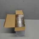 Ziliny 100 Count 98mm/3.86inch Plastic Flat Lids, Clear Pet Lids for Plastic Cup Disposable Cover for Cold Brew, Coffee, Beer, Cocktail, Wine or Beverage Cups