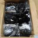 Aluminum Foil Balloon Weights for Parties (24 pcs) - 0.31lb (140g) Each - Premium Balloon Anchors for Birthday, Wedding, Dinner, Indoor & Outdoor Decorations(Black 24pcs)
