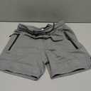 Men's 5" Gym Workout Shorts,Fitted Jogging Short Pants for Bodybuilding Running Training with Zipper Pockets Size L