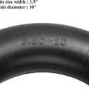 3.50-10 3.50 X 10 10" Inner Tube Wheel Tire Straight Mouthed Valve fit for Moped Motorcycle Scooters Pit Dirt Bike