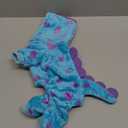 Dinosaur Costume for Small Dogs and Cats, Dog Hoodies Cold Weather Coat,Dog Pajamas for Christmas Halloween (Medium, Blue)