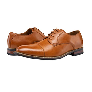 Dress Shoes Cap Toe Oxford Classic Formal (Size 12)