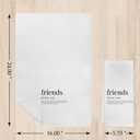 Friends Definition Kitchen Towels 16x24, Funny Gifts for Besties, Friendship Gifts for Women