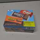 HERSHEY'S, KIT KAT and REESE'S Assorted Milk Chocolate Candy Variety Box, 27.3 oz (18 Count) (EXP 05/01/26)