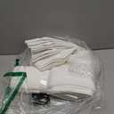 Pinch Pleated Linen Curtains 90 Inches Long for Living Dining Room Bedroom 2 Panel Set Beige White Cream Pinch Pleat Curtain 90 Inch Neutral Boho Floor to Ceiling Curtains Semi Sheer Linen Drapes