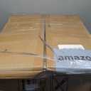 Shintenchi Bar Stools Set of 2 Modern Swivel Bar Chairs, Counter Height Faux Leather Metal Barstools, Upholstered Island Chairs with Back and Footrest, Gray