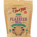 Bob's Red Mill Organic Golden Flaxseed Meal, 16oz (Pack of 4) - Non GMO, Vegan, Paleo Friendly, Keto Friendly, Kosher (EXP 05/21/26)