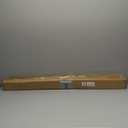 Ycolnaefllr 1 Inch Diameter Double Curtain Rod Set for Windows Heavy Duty Double Window Treatment Curtain Rod Adjustable from 48 to 84 Inch, Resin Finials with Curtain Holdbacks, Gold