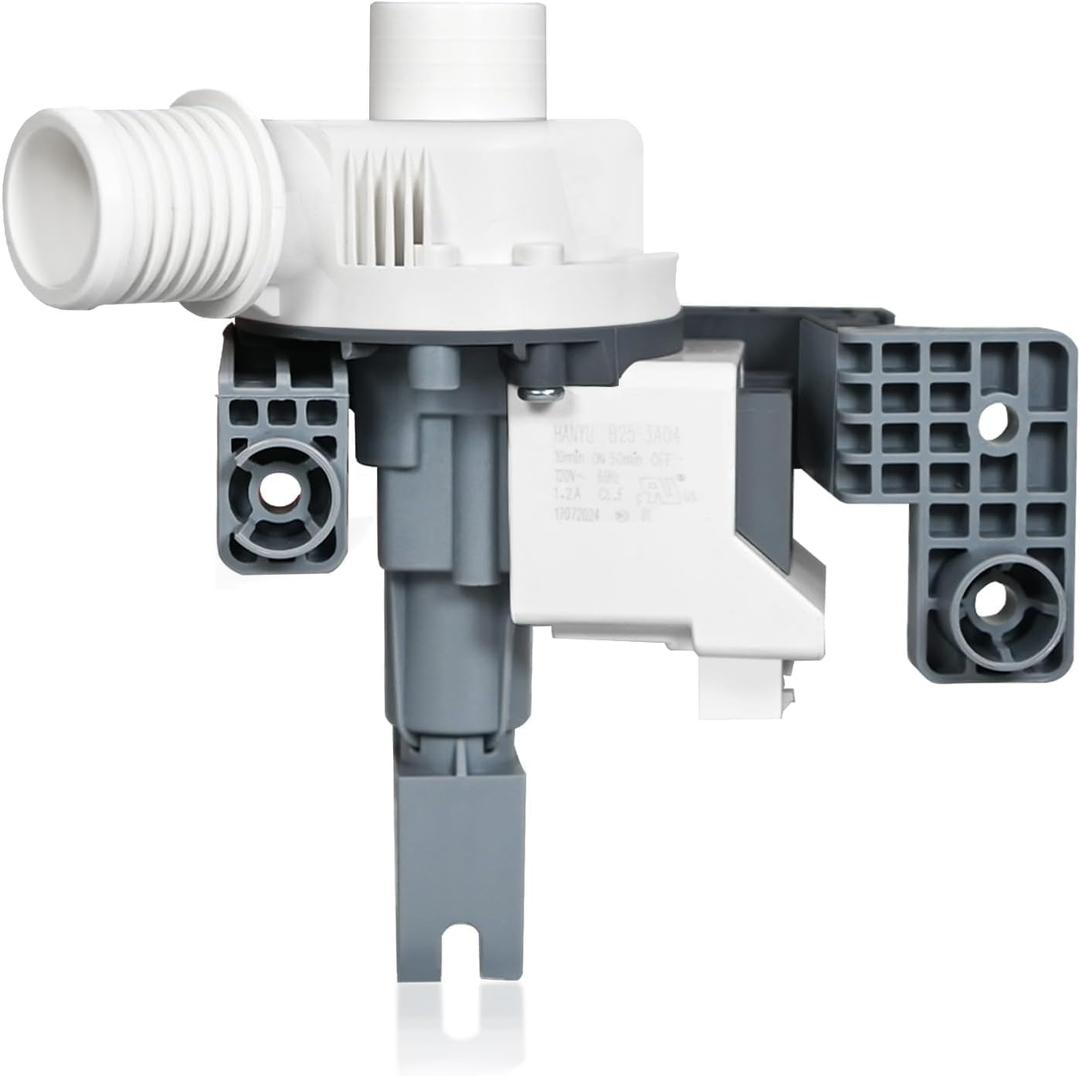 Washer Drain Pump Compatible with Whirlpool WTW8127LW0 WTW5100HC0 WTW5100HW0 WTW5105HC0 WTW5105HW0 Maytag MVW7232HW0 MVW6200KW0 MVW6230HC0 Kenmore 11021112021 11021652020 11031652020