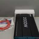 Renogy Inverter P2 2000 watt Pure Sine Wave Inverter, Solar Car Power Inverter 12V to 120V AC Converter for RV, Truck, Camping, Home Backup, Outdoor, Emergency, Off-Grid Living, 16.4FT Remote Control