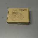 Dog Shock Collar with Remote Control - Rechargeable Dog Training Collar, IPX7 Waterproof E Collar for Dogs with 4 Safe Modes Flashlight Beep Vibration Shock Ideal for All Dog Sizes (8-150lbs) (Black)