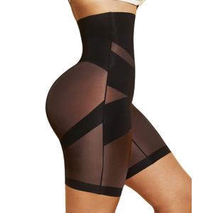 PAUKEE Tummy Control Shapewear Shorts for Women Butt Lifting Body Shaper Shorts High Waisted Seamless Girdles Under Dress,XL