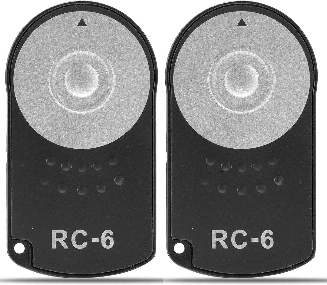 RC-6 for Canon Remote Control with Shutter Release 2 Packs