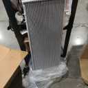 2 Row Aluminum Liquid Heat Exchanger For Air to Water Turbo Intercooler 21" W X 6.6" H x 2.2" T Universal Intercoolers