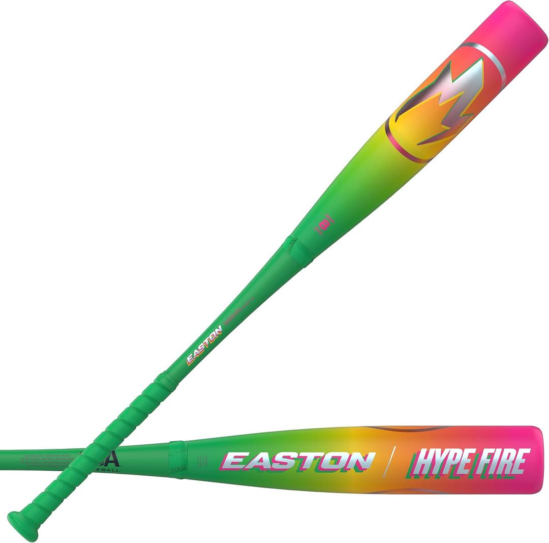 Easton | 2026 | Hype FIRE Baseball Bat | USA | -10 Drop | 2 5/ 8" Barrel | 2 Pc. Composite | 30 Inch