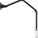 Microphone Wall Mount, Ceiling Holder Stand compatible with Blue Yeti X Nano Snowball and Shure HyperX Razer Microphones