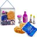 Rite Lite My Soft Shabbat Set- Plush Toy Set for Kids Shabbos Jewish Gifts Home Decor Hebrew Shabbat Kiddush Cup Challah Accessories Fun & Educational, 8.27" L x 3.75" W x 8.50" H