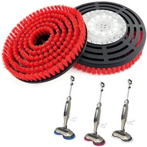 2 Pack S8201 Upgraded Replacement Steam Mop Brush Heads for Shark S8201 S8001 S7001 S7201 S7000 S7005 S7020 Steam Mop & Scrub All-in-One Scrubbing, Dirt Grip Scrub Washable Replacement Brush, Red