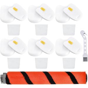 Brush Roller Filter Replacement Compatible with Shark Rocket APEX DuoClean Vacuum ZS360, ZS360C, ZS361C, ZS362, QS360Q Compare to Part XPSTFH380, 238FP360, XPMFK320